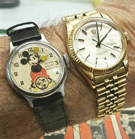 rolex mickey mouse usato|disney rolex mickey mouse.